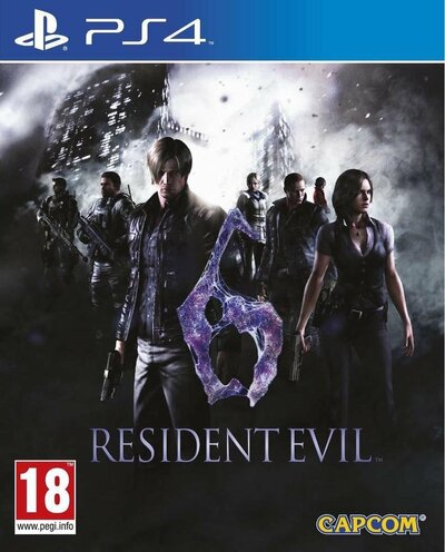 Pochette Resident Evil 6 version PlayStation 4