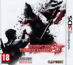 Pochette Resident Evil : The mercenaries 3D version 3DS