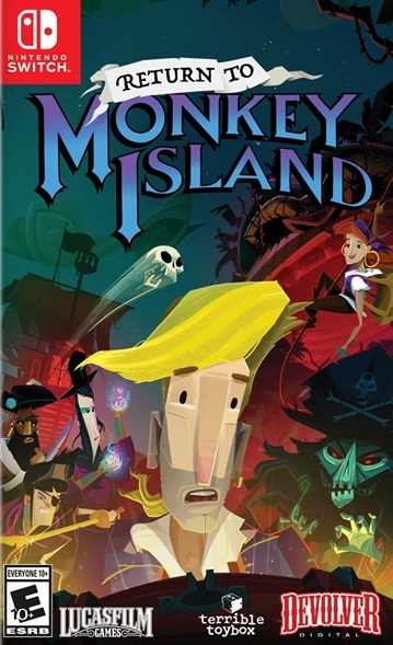 Pochette Return to Monkey Island version Switch