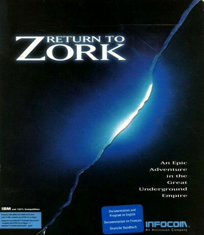 Pochette Return to Zork version PC Windows