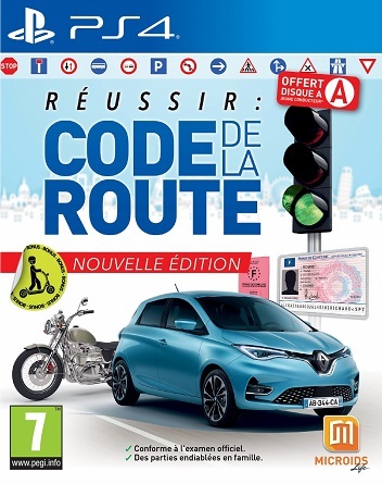 Pochette Réussir : Code de la Route - Nouvelle Édition version PlayStation 4