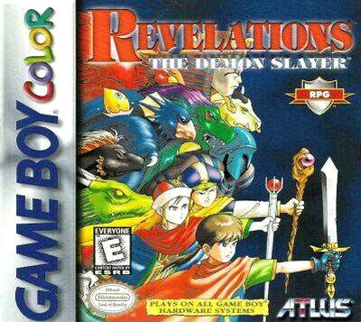 Pochette Revelations : The Demon Slayer version GameBoy/Color