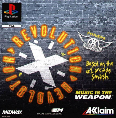 Pochette Revolution X version PlayStation