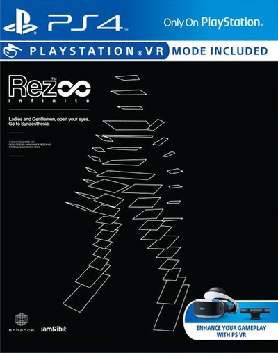 Pochette Rez Infinite version PlayStation 4