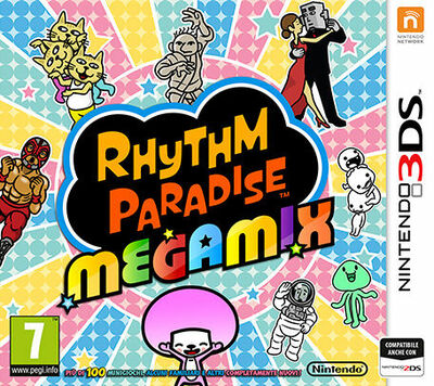 Pochette Rhythm Paradise Megamix version 3DS