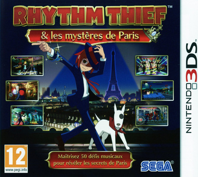 Pochette Rhythm Thief & les Mystères de Paris version 3DS