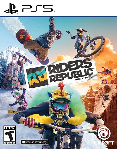 Pochette Riders Republic version PlayStation 5