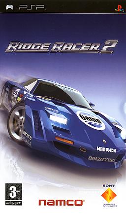 Pochette Ridge Racer 2 version PSP