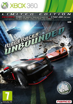 Pochette Ridge Racer Unbounded version Xbox 360