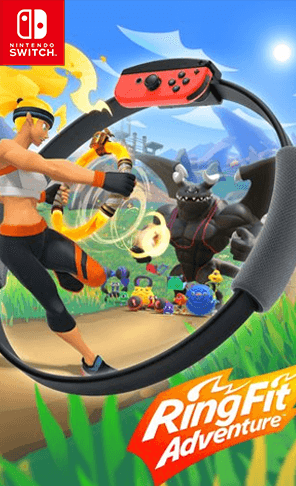 Pochette Ring Fit Adventure version Switch