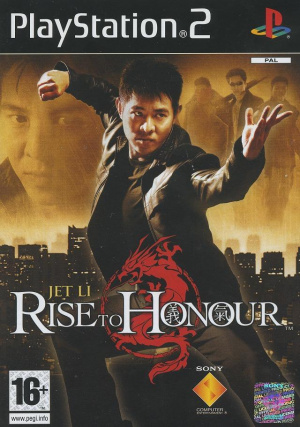 Pochette Rise to Honour version PlayStation 2