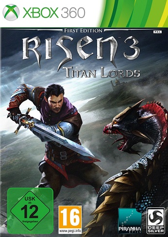 Pochette Risen 3 : Titan Lords version Xbox 360