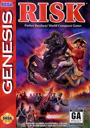 Pochette Risk version Megadrive
