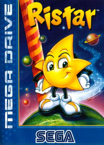 Pochette Ristar version Megadrive