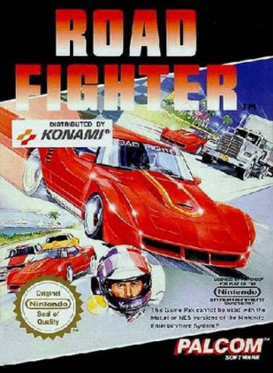 Pochette Road Fighter version NES