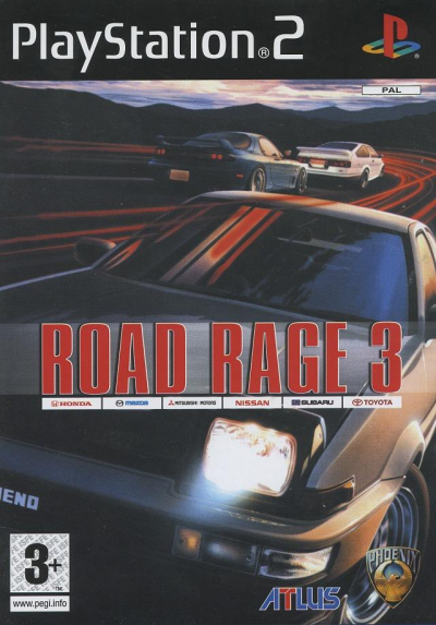 Pochette Road Rage 3 version PlayStation 2