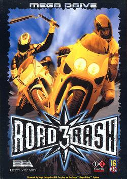 Pochette Road Rash 3 version Megadrive