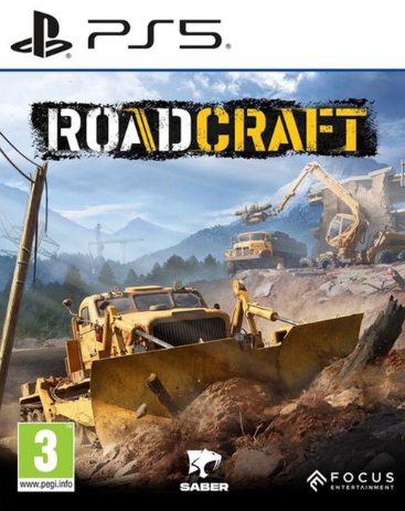 Pochette RoadCraft version PlayStation 5