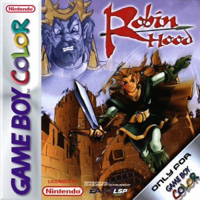 Pochette Robin Hood version GameBoy/Color