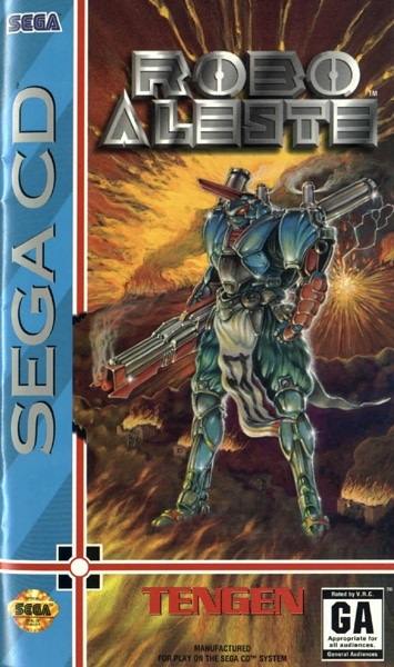 Pochette Robo Aleste version Mega-CD