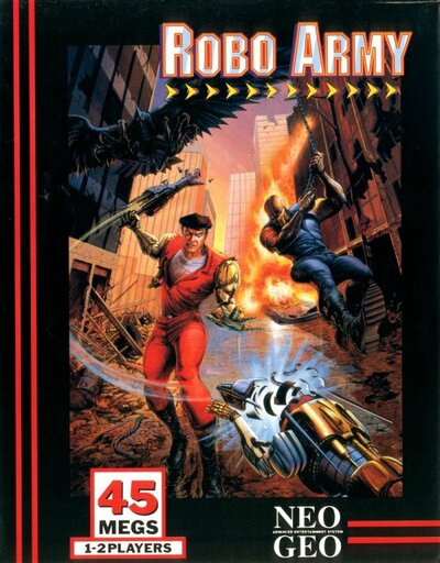 Pochette Robo Army version Neo Geo