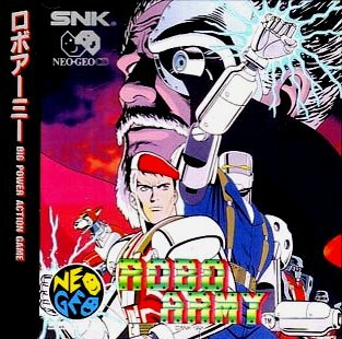 Pochette Robo Army version Neo-Geo CD