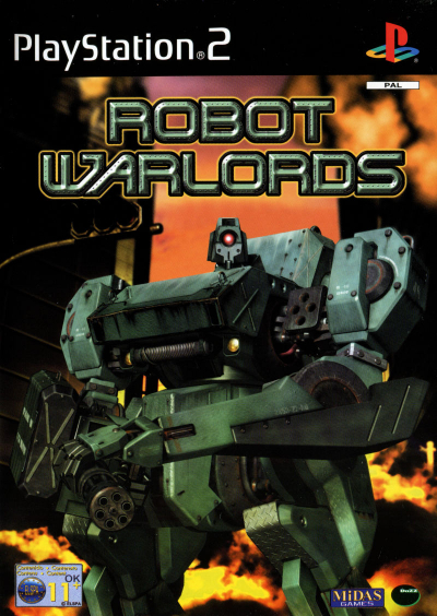 Pochette Robot Warlords version PlayStation 2