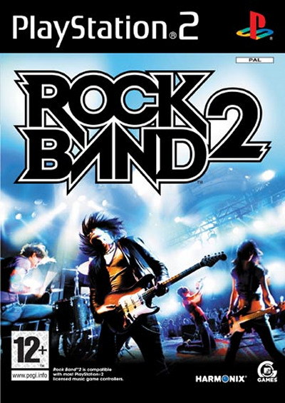 Pochette Rock Band 2 version PlayStation 2