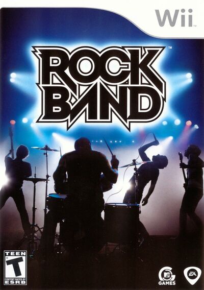 Pochette Rock Band version Wii