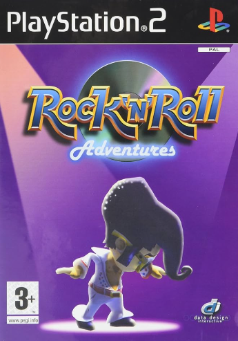 Pochette Rock'N'Roll Adventures version PlayStation 2