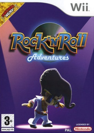 Pochette Rock'N'Roll Adventures version Wii