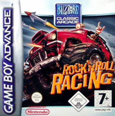 Pochette Rock'n Roll Racing version GameBoy Advance