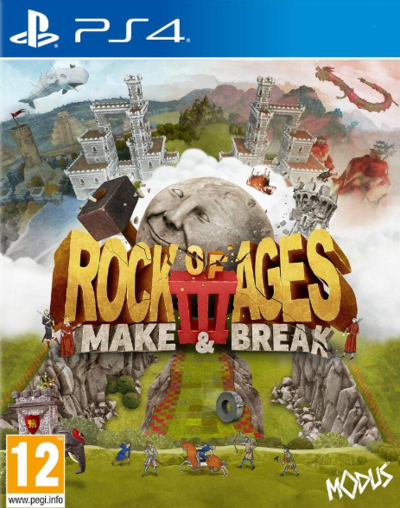 Pochette Rock of Ages 3 : Make & Break version PlayStation 4