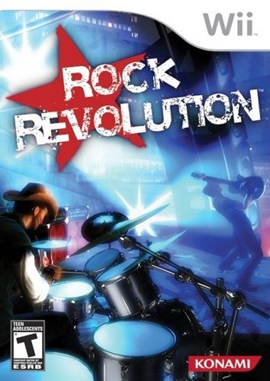 Pochette Rock Revolution version Wii