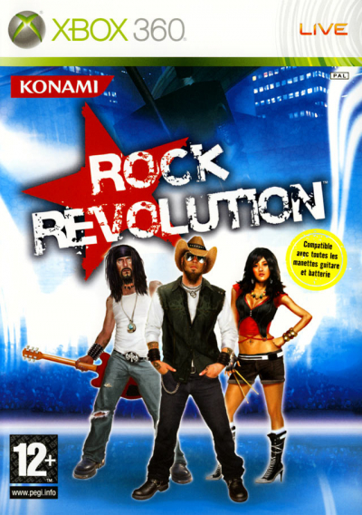 Pochette Rock Revolution version Xbox 360