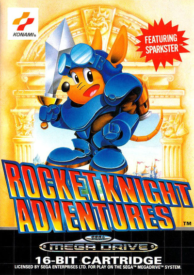 Pochette Rocket Knight Adventures version Megadrive
