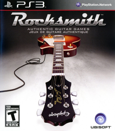 Pochette Rocksmith version PlayStation 3