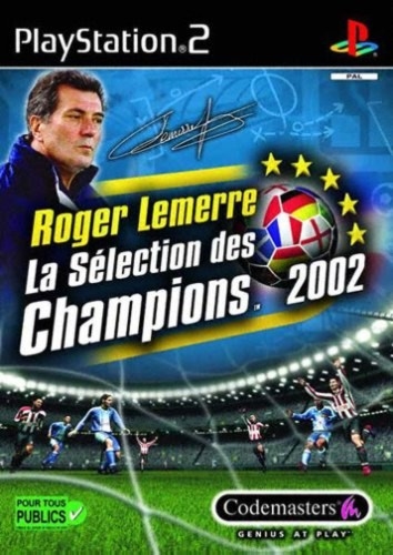 Pochette Roger Lemerre : La Sélection des Champions 2002 version PlayStation 2