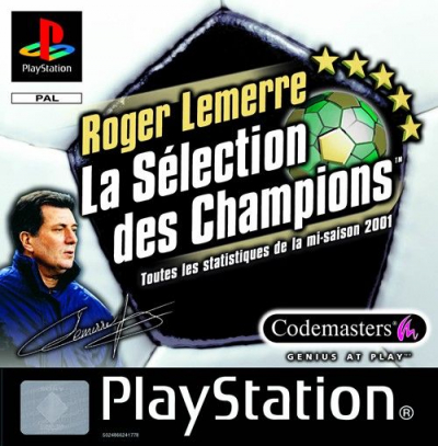 Pochette Roger Lemerre : La Sélection des Champions version PlayStation