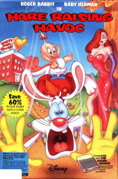 Pochette Roger Rabbit : Hare Raising Havoc version PC Windows