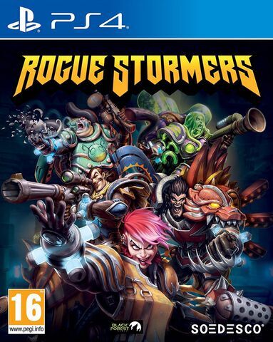 Pochette Rogue Stormers version PlayStation 4