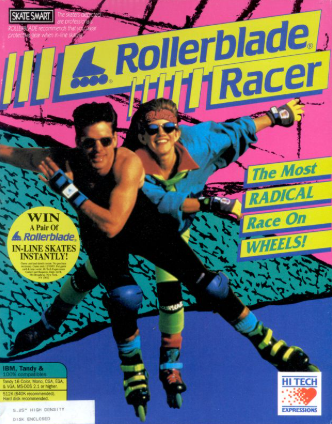 Pochette Rollerblade Racer version PC MS-DOS