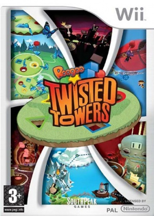 Pochette Roogoo Twisted Towers! version Wii