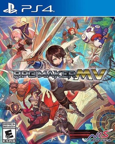 Pochette RPG Maker MV version PlayStation 4