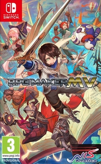 Pochette RPG Maker MV version Switch