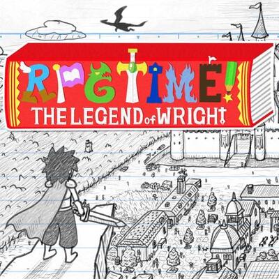 Pochette RPG Time : The Legend of Wright version PlayStation 4