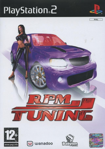 Pochette RPM Tuning version PlayStation 2