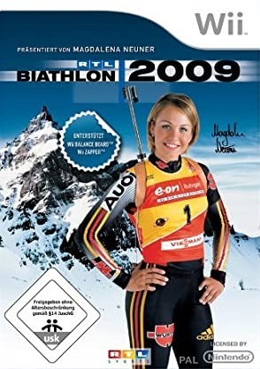 Pochette RTL Biathlon 2009 version Wii