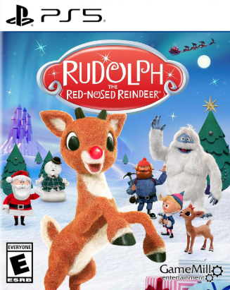 Pochette Rudolph the Red-Nosed Reindeer version PlayStation 5