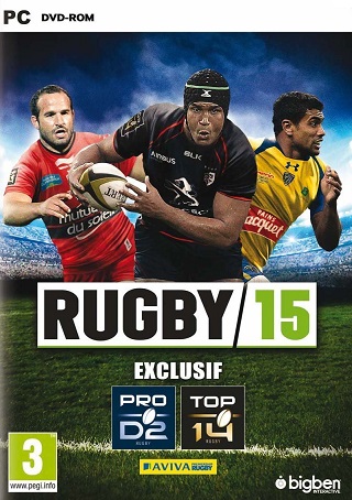 Pochette Rugby 15 version PC Windows